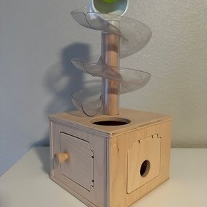 Lovevery Slide and Seek Ball Run Wooden Baby Toy